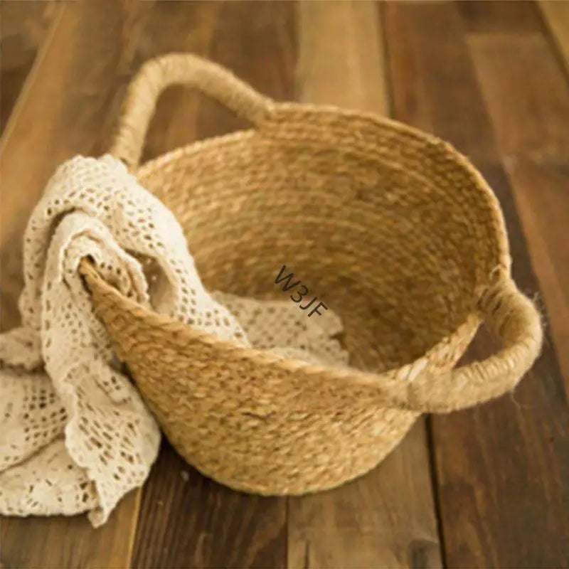 W3JF Exquisite Newborn Photo Baskets Background for Special Scene