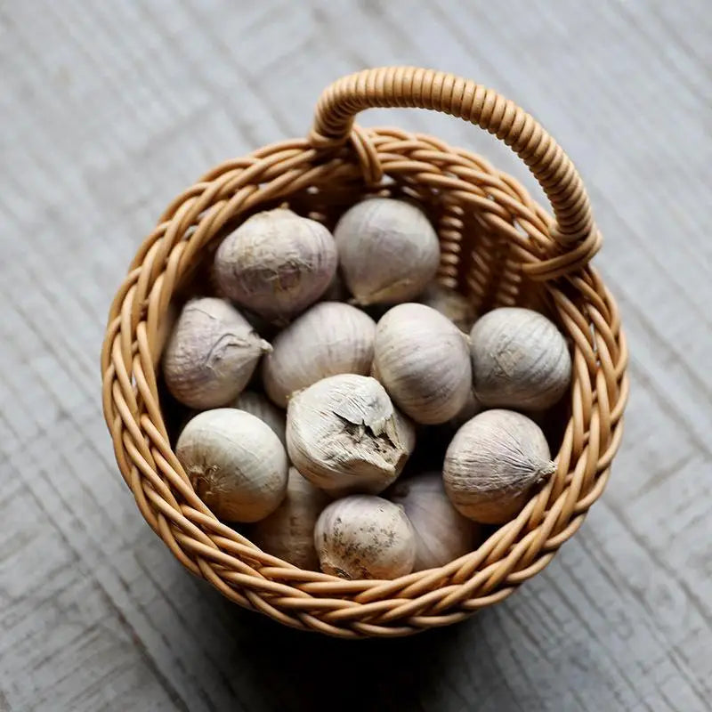 (YOUU06)Wall Hanging Basket Boho Style Hand-Woven Hanging Storage Baskets Kitchen Ginger Garlic Scallion Egg Fruit Storage Box
