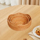 3x Woven Fruit Basket Portable Fruit Storage Holder for Tea Coffee Table
